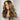 Medium And Long Curly Fashion Female Big Wave Real Human Hair Wig