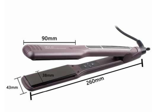 Negative ion hair straightener